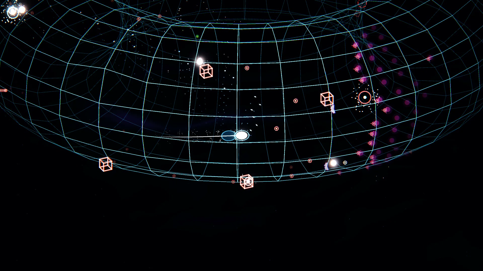 Torus wrap, the playfield curving back on itself